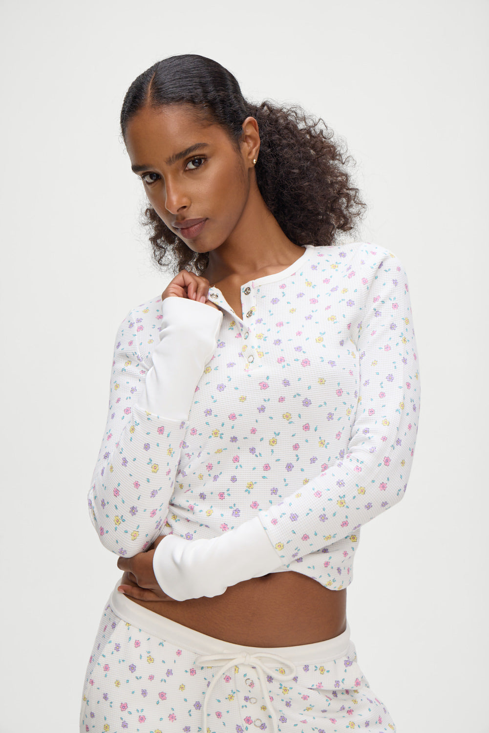 Frankiesbikinis-NateShirt-PicnicBlanketPrint-FrontZoom